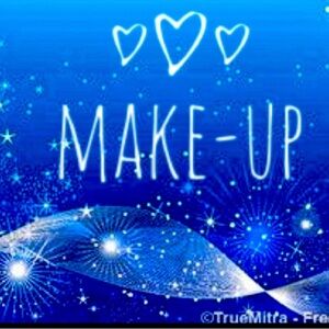 Dreamy Blue Makeup Collection Sign